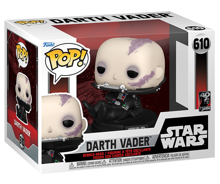 image principale pour Star Wars - Funko Pop il retour du jedi 40th- Darth Vader