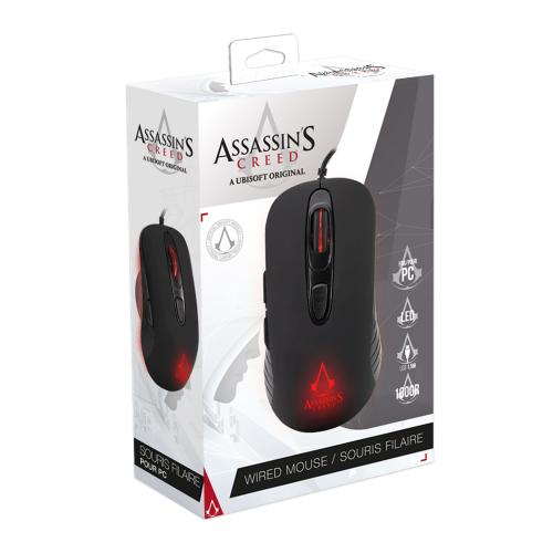 image principale pour Assassin's Creed - Souris Gaming 3600 DPI -LED-Noir