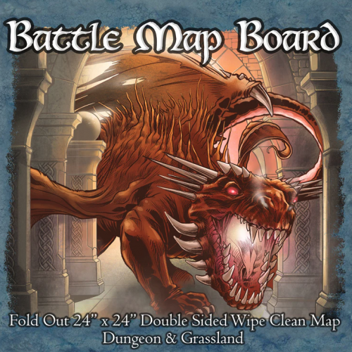 Battle Map Board - Dungeon & Grassland