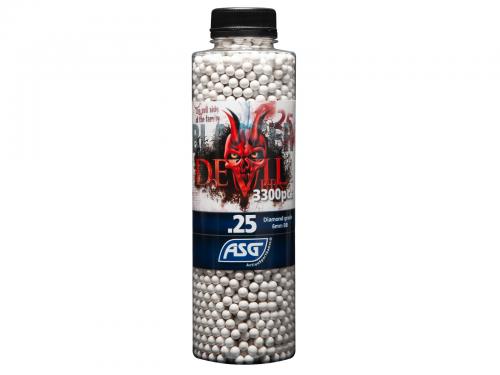 Billes 0,25g Blaster Devil en bouteille de 3300 pcs Non Bio