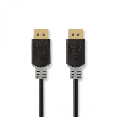 Câble Displayport - mâle / mâle - 2m - Plaqué or