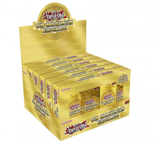 image principale pour Cartes YU-GI-OH! JCC - Français Maximum Gold: El Dorado - Set de collectioneur Or Maximum - Edition de réimpression (6Lid Boxes)- Français