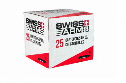 Cartouches de CO2 par 25 en packaging