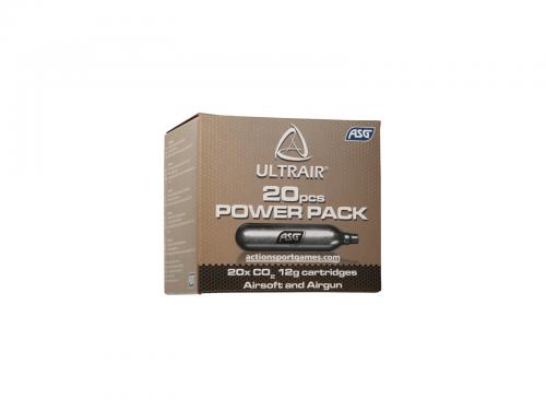 Cartouches de CO2 par 20 en packaging Ultrair 12gr