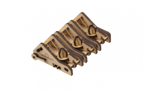image principale pour Catapulte multiple en bois (à assembler)
