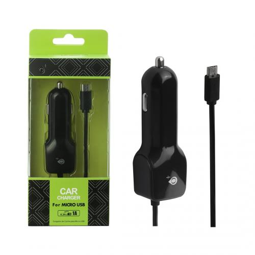 Chargeur Allume Cigare pour Micro USB 1000Mah (Noir)