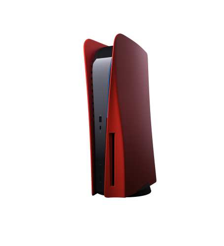 image Coque Rigide Pour Console PS5 Rouge