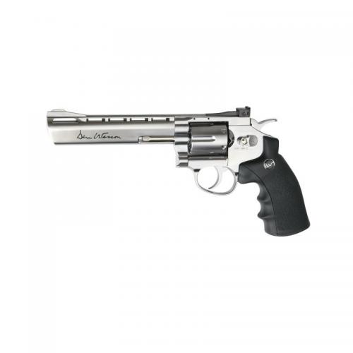 Revolver Dan Wesson 6 Chrome pouces - 1.9 Joules 