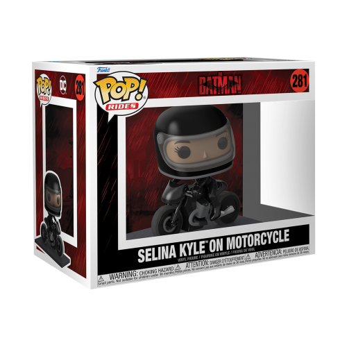 image principale pour Dc Comics - Funko POP 281 - Selina Kyle on Motorcycle