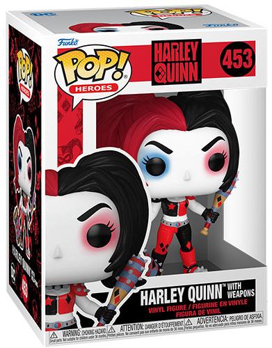 image principale pour Dc Comics- Funko Pop 453 - Harley Quinn avec armes