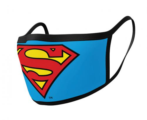 image DC Comics- Masque ajustable- Superman – Logo- Lot de 2