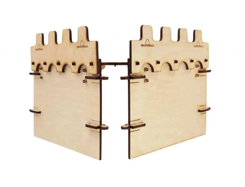 image principale pour Deux murs 180 Click&Play en bois (à assembler)