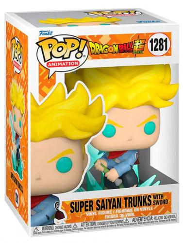 image principale pour Dragon Ball Super - Funko POP 1281 -Super Saiyan Trunks w/Sword