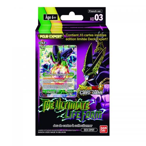 image principale pour Cartes DRAGON BALL SUPER JCC - The Ultimate Lifeform - Expert Deck 03 x6 