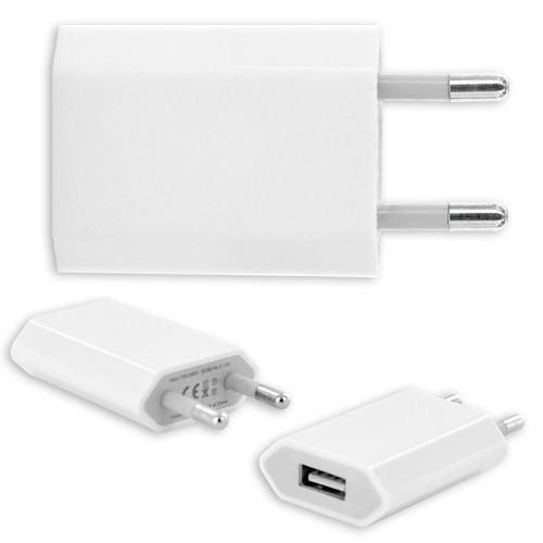 image principale pour Embout secteur USB 1A pour iPhone/iPad/iPod Sans Emballage
