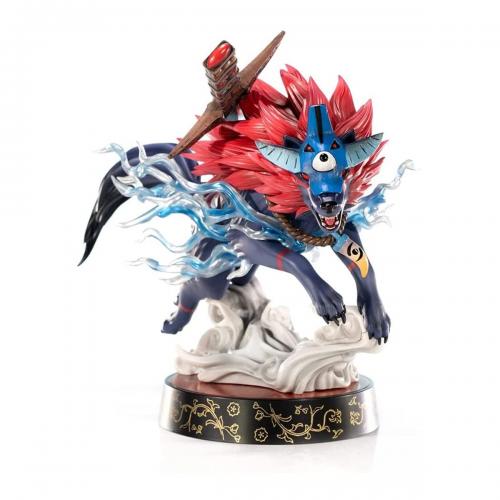 image Figurine OKAMI -OKI Wolf - 21cm- PVC