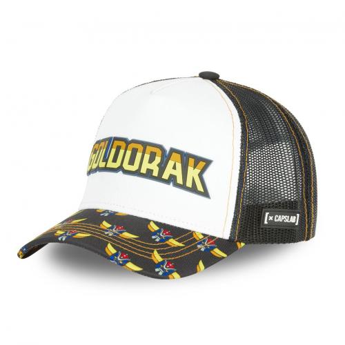 image principale pour Goldorak – Casquette Adulte by Freegun – Goldorak blanche 58cm