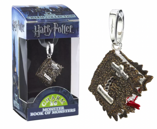 Harry Potter - Pendentif Charm Lumos - Le monstrueux livre des monstres