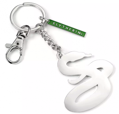image principale pour Harry Potter - Porte-clé Plaqué argent -Plaque Serpentard