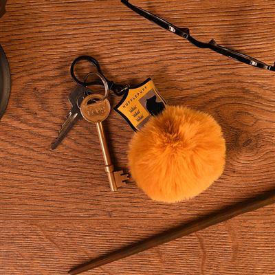 image Harry Potter- Porte clé pompon- Bouclier de Poufsouffle