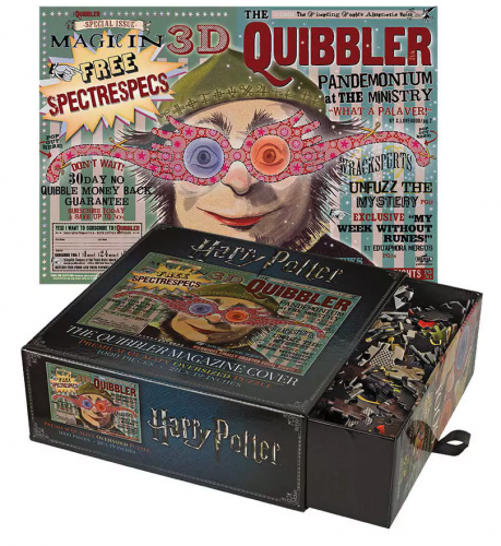 HARRY POTTER- Puzzle -Couverture du Magazine le Chicaneur (1000 pièces)