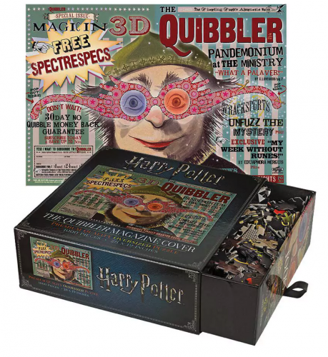 image HARRY POTTER- Puzzle -Couverture du Magazine le Chicaneur (1000 pièces)