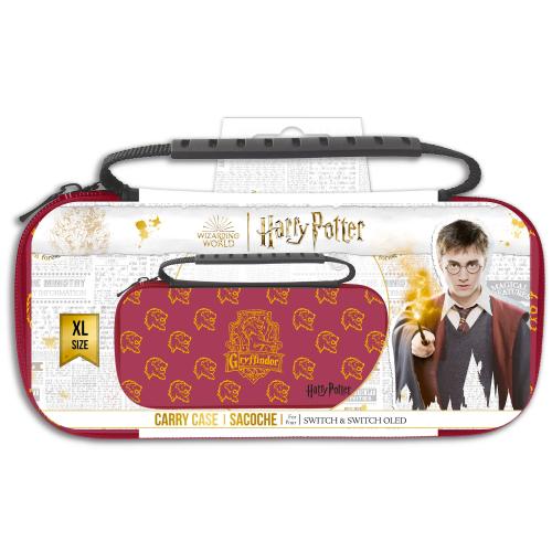 image principale pour Harry Potter-Sacoche XL Switch et Oled -Rouge-Gryffondor 
