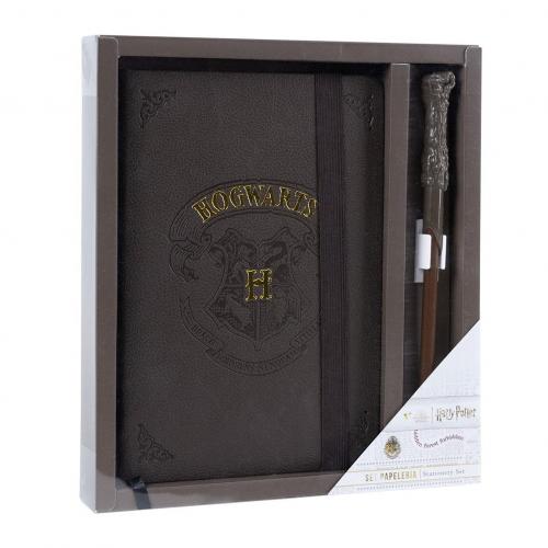 image principale pour HARRY POTTER -set papeterie avec baguette/stylo - Hogwarts