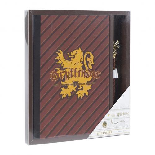 image principale pour HARRY POTTER -set papeterie avec stylo - Gryffindor