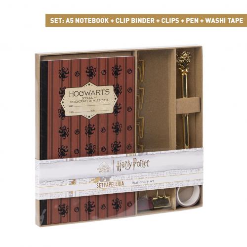 image principale pour Harry Potter - set papeterie - Hogwarts