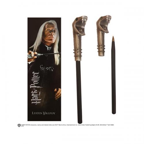 image principale pour Harry Potter- Stylo Baguette et marque page- Lucius Malfoy