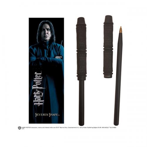 image principale pour Harry Potter- Stylo Baguette et marque page-Severus Snape