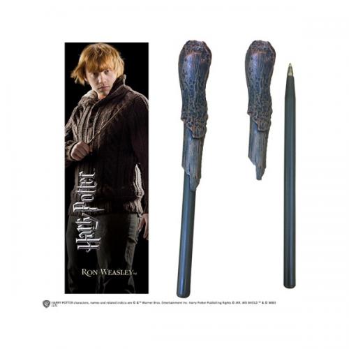 image principale pour Harry Potter- Stylo Baguette et marque page- Ron Weasley