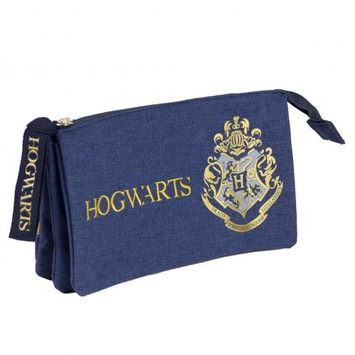 image principale pour Harry Potter - Trousse 3 compartiments - Poudlard