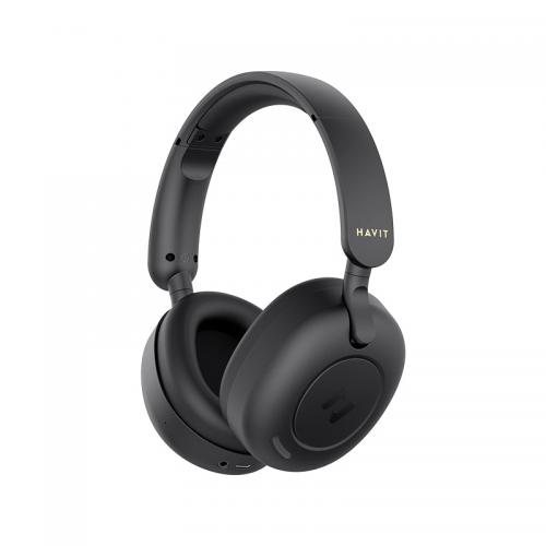 HAVIT - Casque Sans Fil avec Micro - ANC - Noir