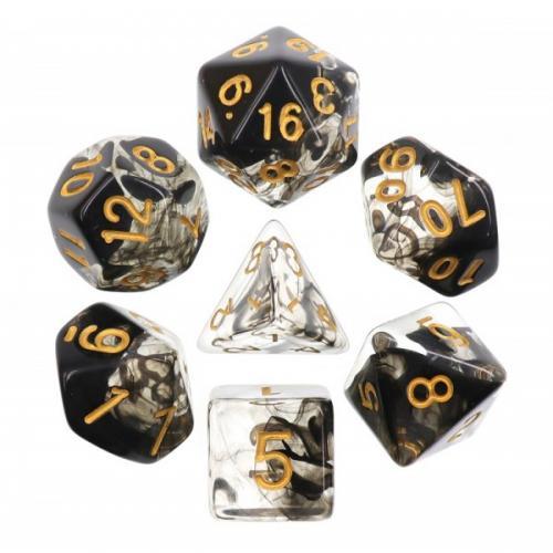 HDB-31 Lot de 7 dés – Dark Cloud