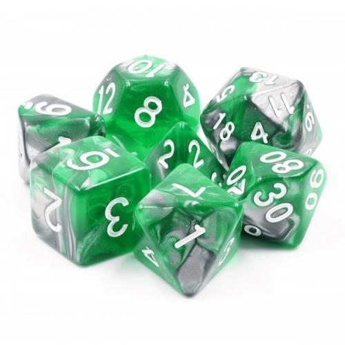 HDB-48 Lot de 7 dés – Emerald Ore