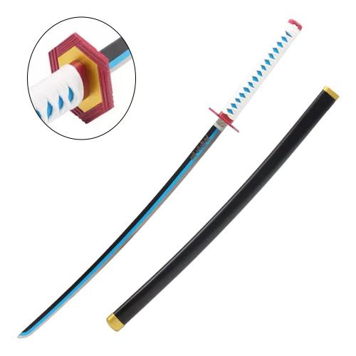 Katana ornemental – Inspiré du katana de Giyu Tomioka (Demon Slayer)