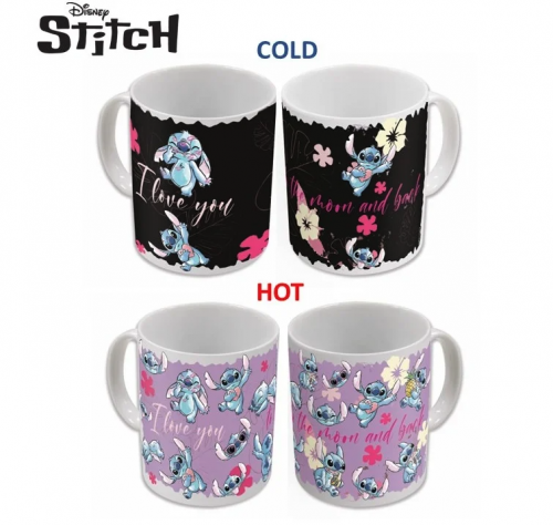 image Lilo&Stitch - Mug Thermo-réactif (heat change) 325 ml- Stitch & Angel