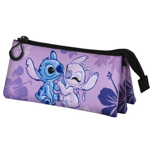 image principale pour Lilo&Stitch - Trousse triple compartiment- Stitch et Angel