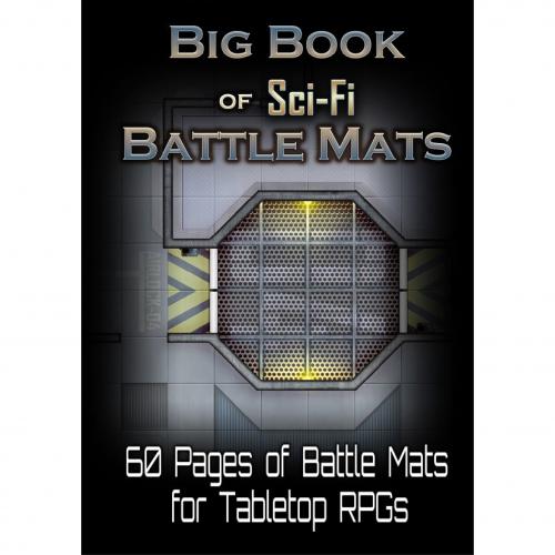 Livre plateau de jeu : Big Book of Sci-Fi Battle Mats (A4)