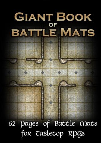 image principale pour Livre plateau de jeu : Giant Book of Battle Mats (A3)