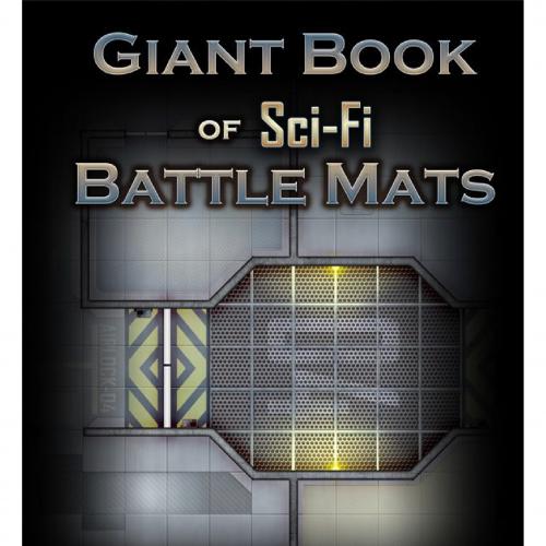 Livre plateau de jeu : Giant Book of Sci-Fi Battle Mats (A3)