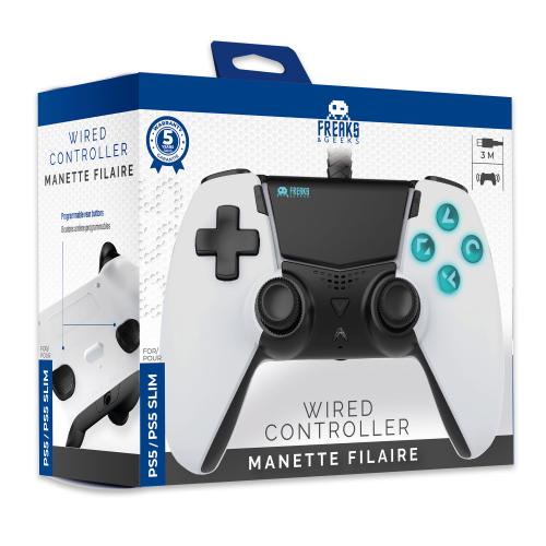 Manette Filaire pour PS5 & PS5 slim- Câble 3M