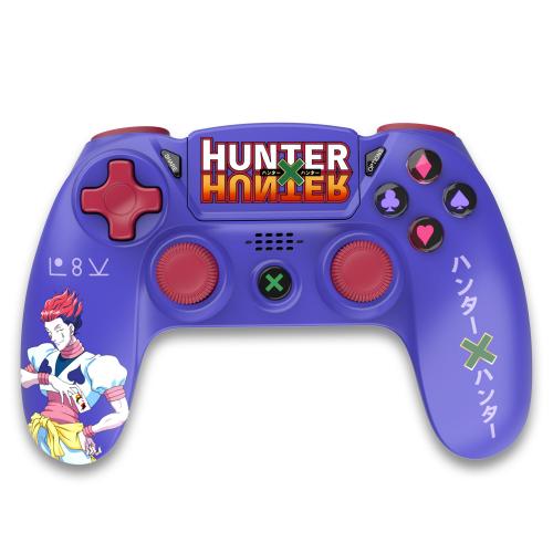 Hunter x Hunter-Manette Sans Fil pour PS4 Avec Prise Jack pour casque et boutons lumi