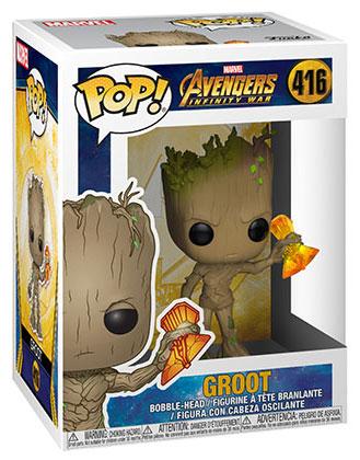image principale pour Marvel - Funko Pop 416 Infinity war - Groot 