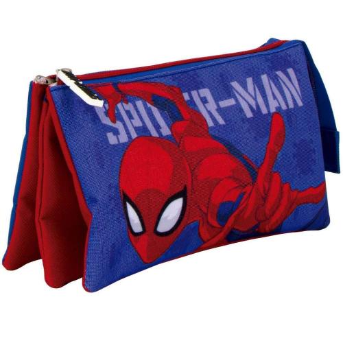 image principale pour Marvel – Trousse trois poches – Spiderman – 21x 11 x 3,5 cm