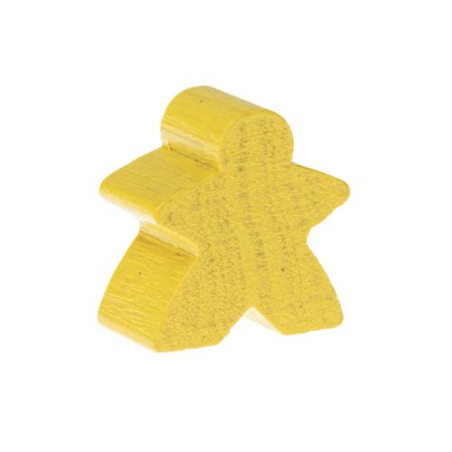 image Meeple en bois- 17mm- Jaune