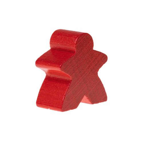 image Meeple en bois- 17mm- Rouge