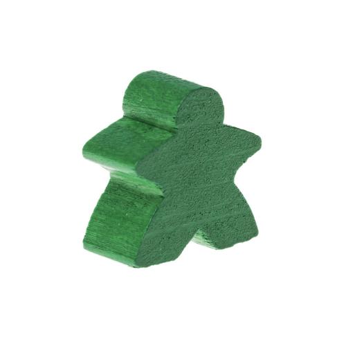 image Meeple en bois- 17mm- Vert